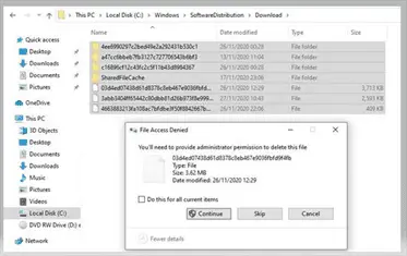 Windows-SoftwareDistribution-Download-folder-all-files-deletion