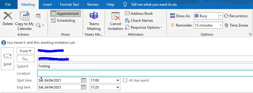 Reply with Meeting Outlook shortcut