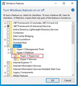 Disable Hyper-V Hypervisor