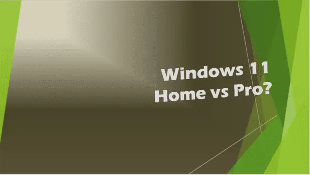 Windows 11 Home vs Pro differences