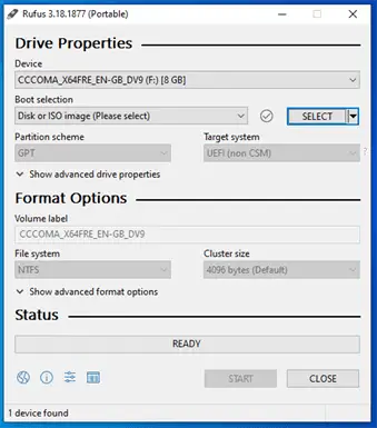 Rufus Drive Properties Dashboard