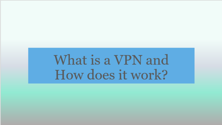What is a VPN and how does it work – (and why it’s worth it)