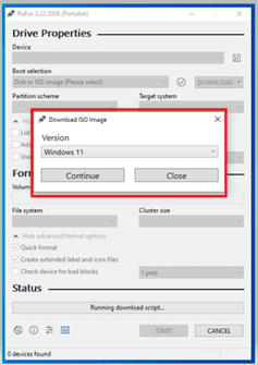 Rufus Download ISO Windows 11