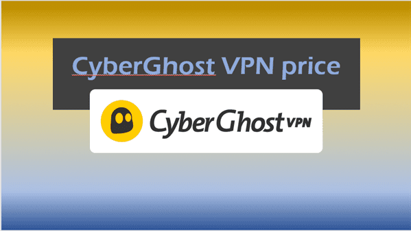 CyberGhost VPN price