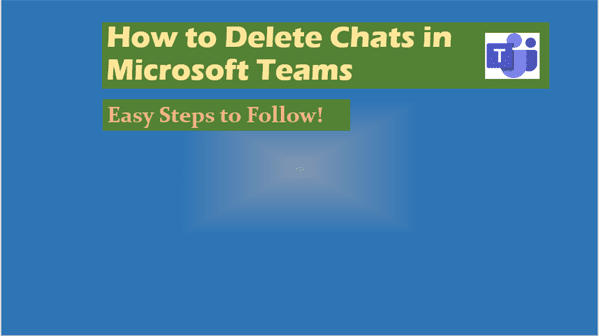 How to delete chats in Microsoft Teams