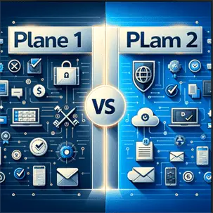 Exchange Online Plan 1 vs Plan 2