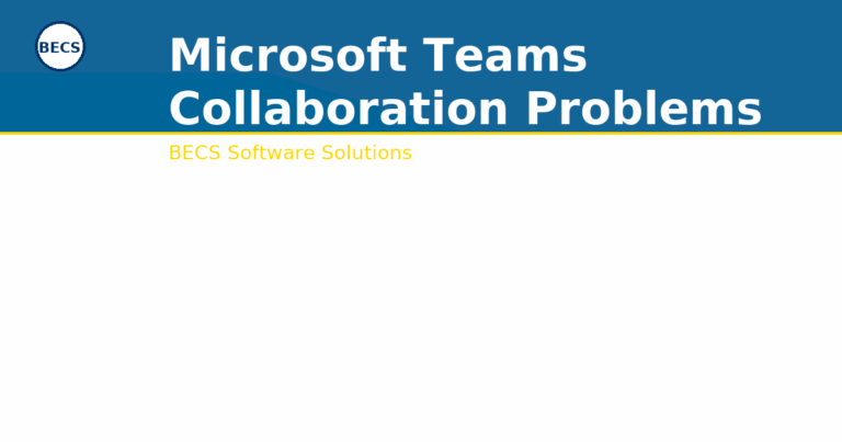 microsoft teams collaboration problems