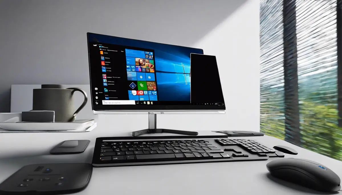 Image featuring the top-notch features and functionalities of Windows 10 Pro, showcasing the modernization of technology.