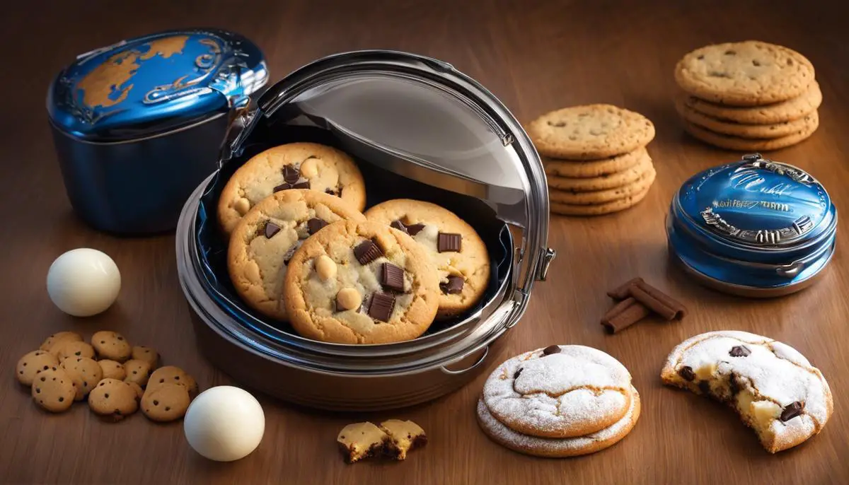 Image depicting a cache and cookies concept, symbolizing their importance in web browsing.