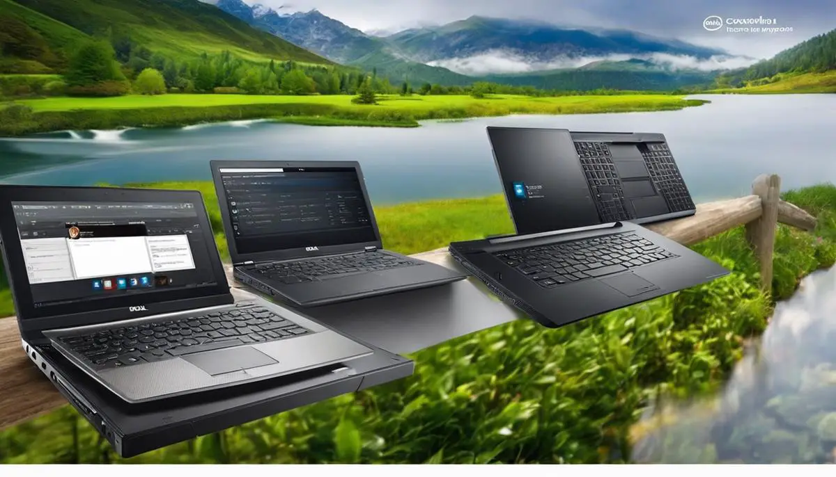 Dell laptop keypads with advanced features and dynamic design.