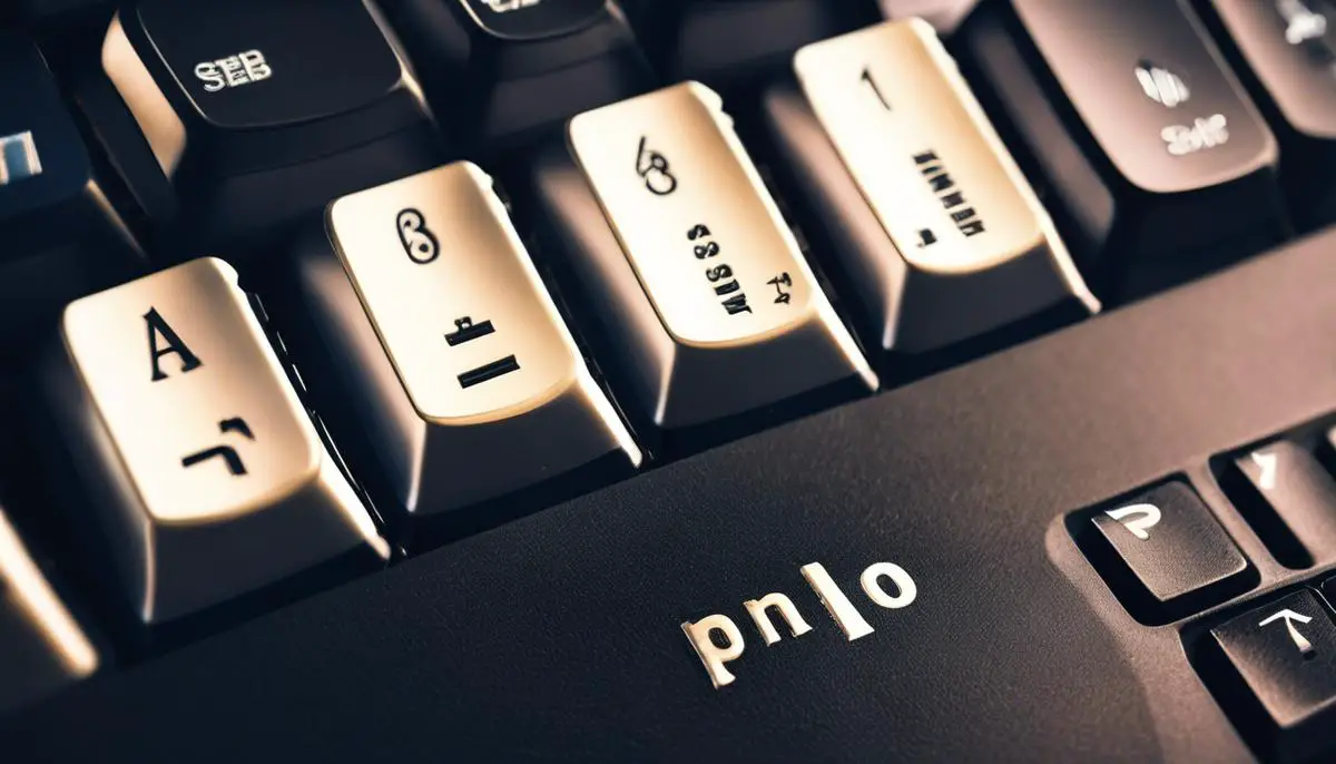 A close-up image of a keyboard with keys sticking out and some keys missing, displaying a malfunctioning keyboard.