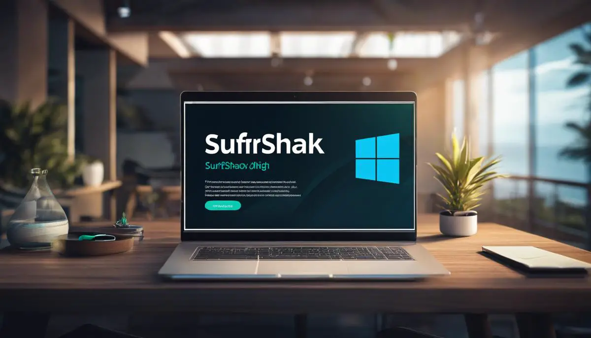 An image showcasing the steps to select the right Surfshark version for Windows, emphasizing compatibility, performance, and security.